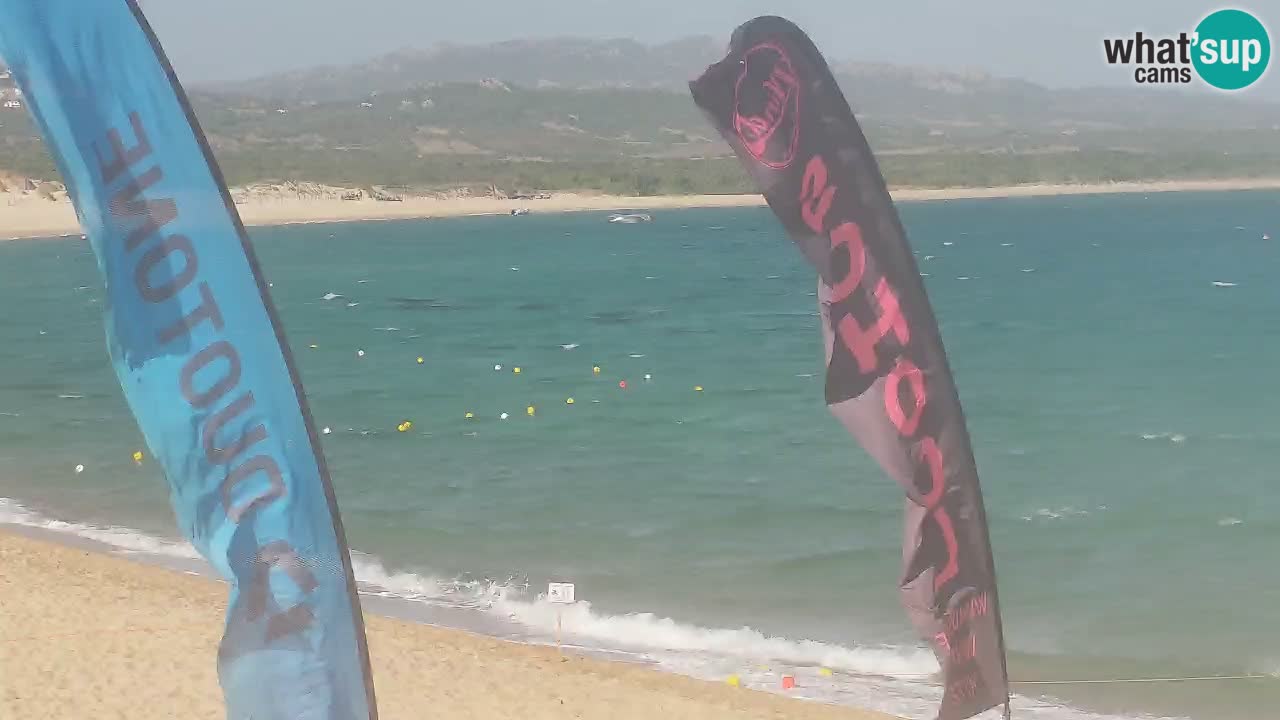 Isuledda webcam Porto Pollo Isola dei Gabbiani – Kitesurf side – Palau – Sardegna
