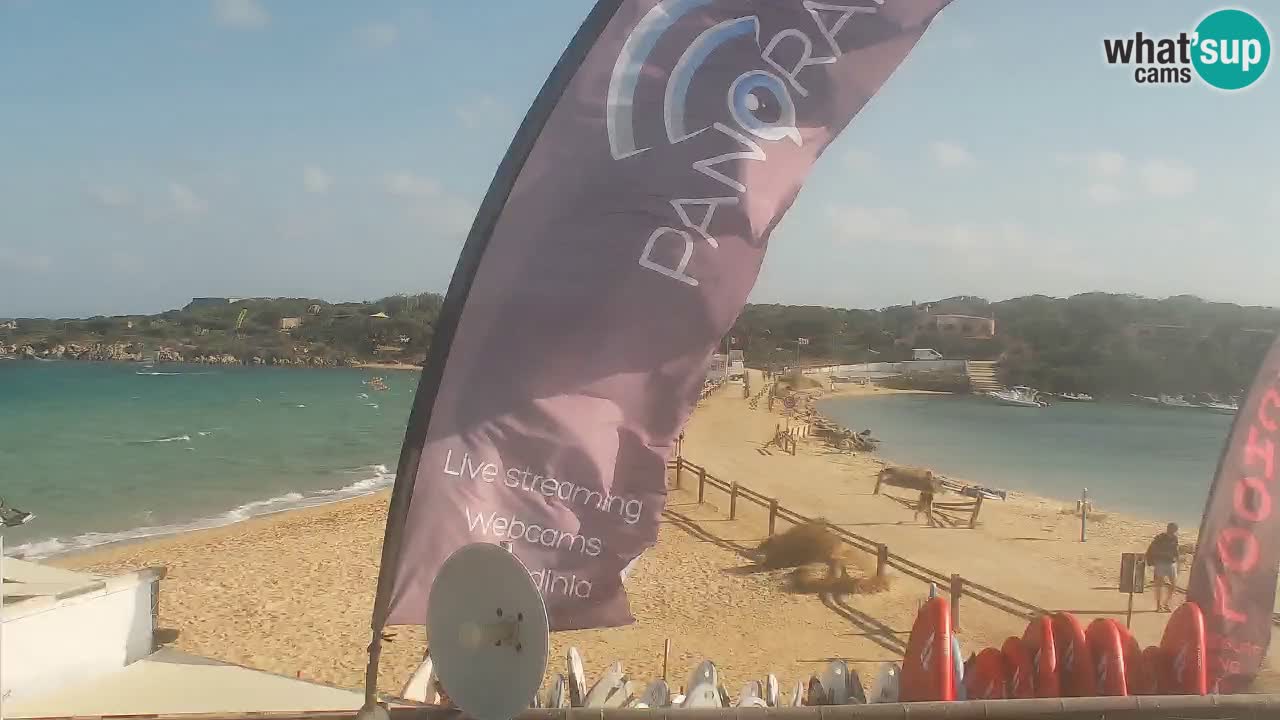 Web Kamera Isola dei Gabbiani – Wind bar – Porto Pollo – Palau – Sardinja – Italija
