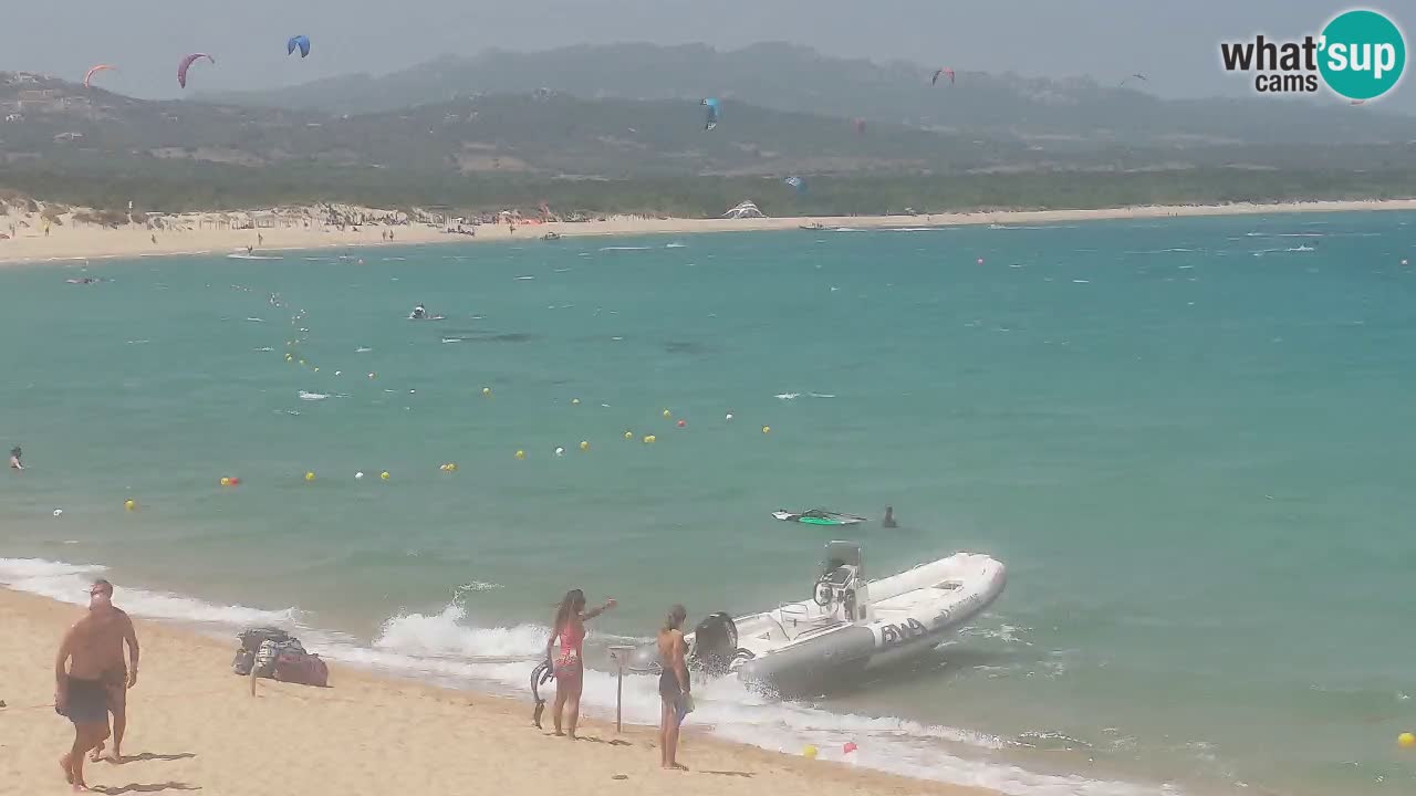 Live kamera Isola dei Gabbiani – Wind bar – Porto Pollo – Palau – Sardinien – Italien
