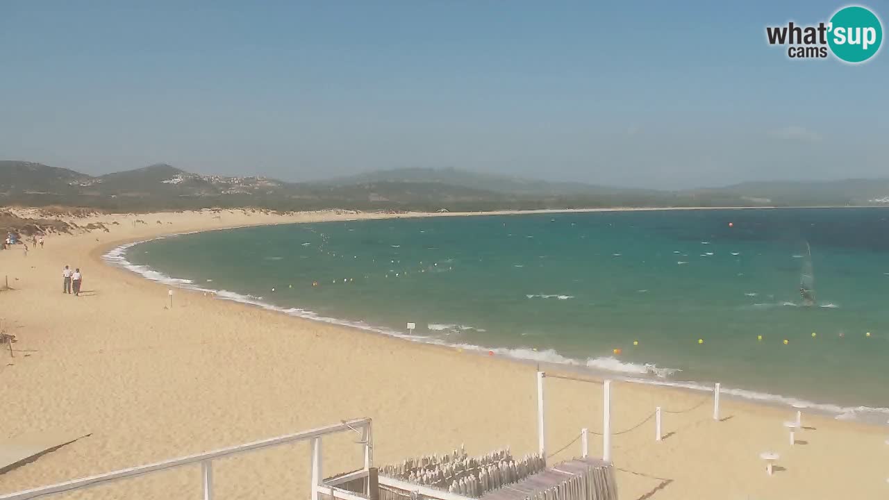 Isuledda webcam Porto Pollo Isola dei Gabbiani – Kitesurf Side – Palau – Sardaigne – Italie
