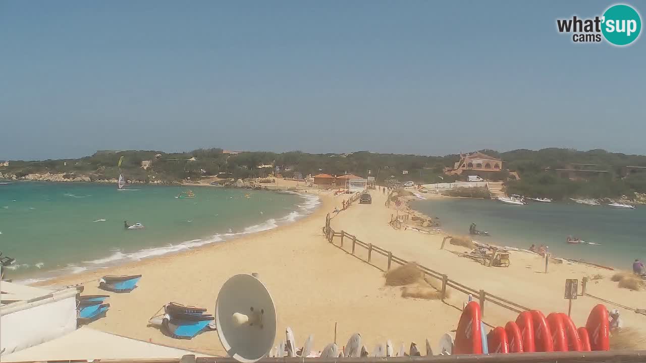 Isuledda webcam Porto Pollo Isola dei Gabbiani – Kitesurf side – Palau – Sardegna