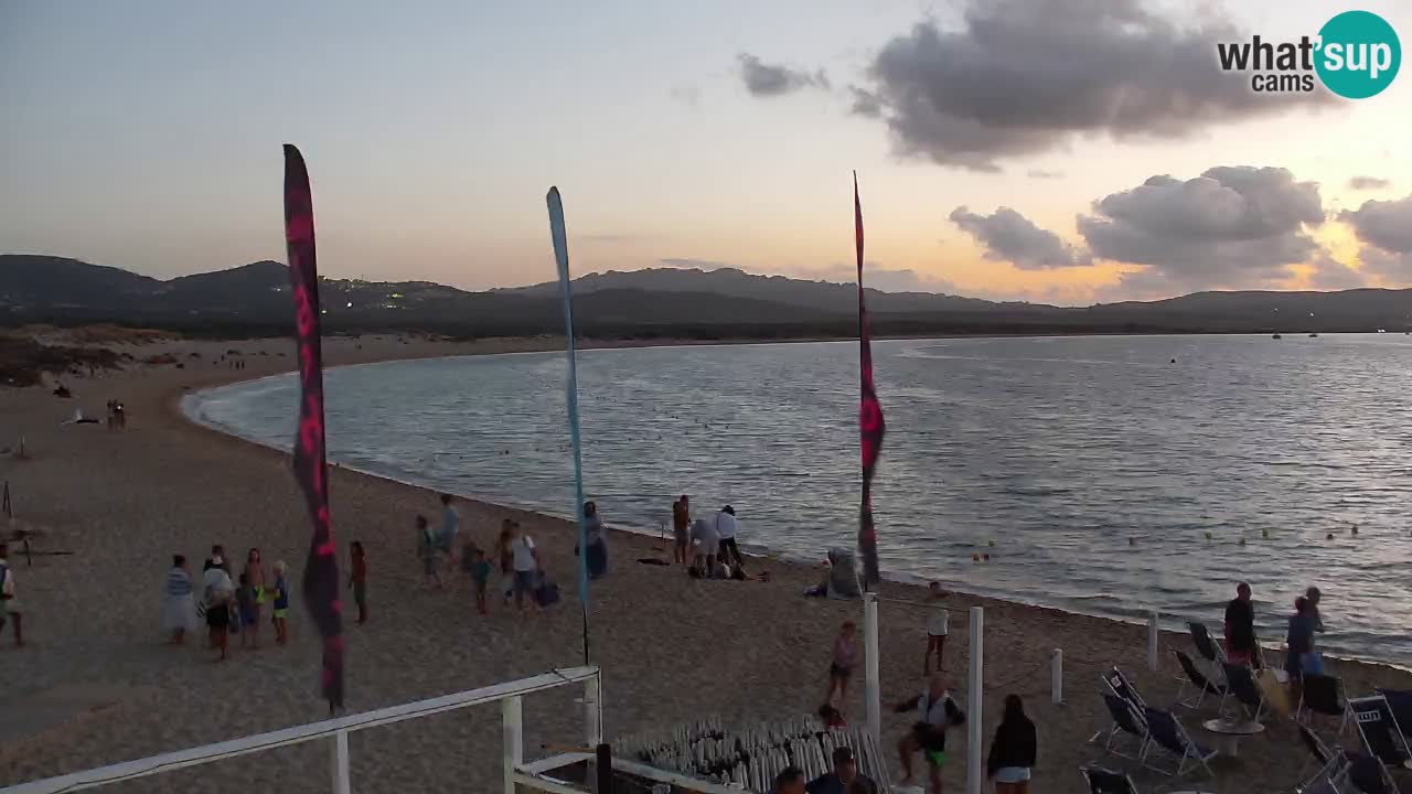 Camera en vivo Isola dei Gabbiani – Wind bar – Porto Pollo – Palau – Cerdeña – Italia