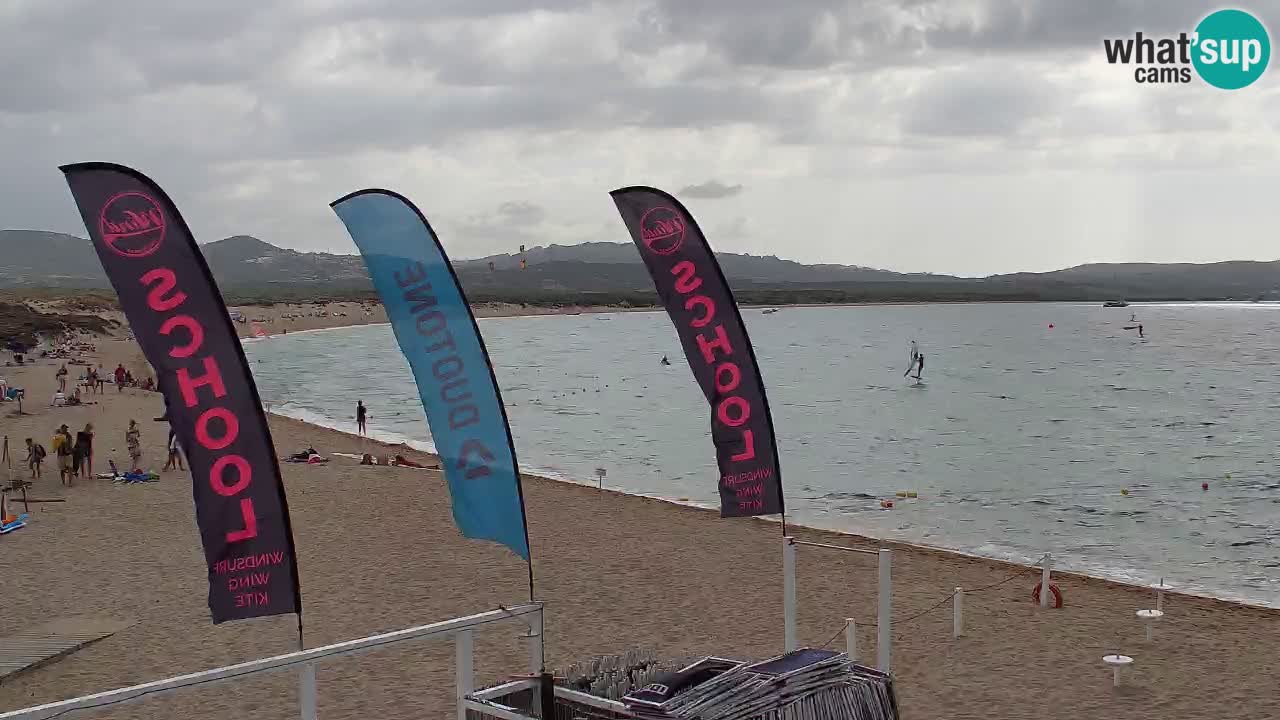 Web Kamera Isola dei Gabbiani – Wind bar – Porto Pollo – Palau – Sardinja – Italija