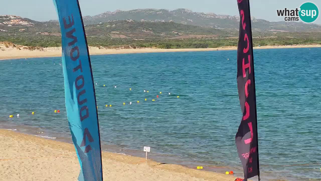 Isuledda webcam Porto Pollo Isola dei Gabbiani – Kitesurf side – Palau – Sardegna