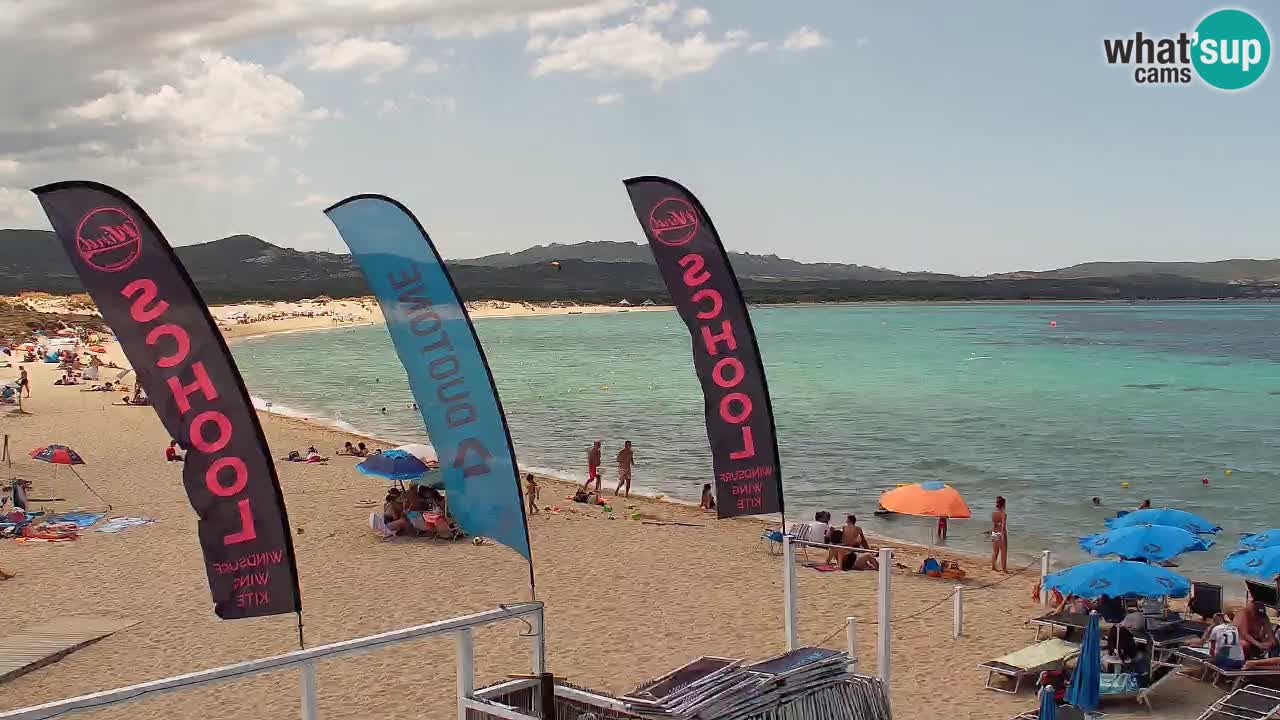 Isuledda webcam Porto Pollo Isola dei Gabbiani – Kitesurf side – Palau – Sardegna
