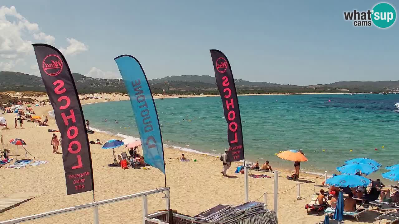 Isuledda webcam Porto Pollo Isola dei Gabbiani – Palau – Sardinia – Italy – Kitesurf Side
