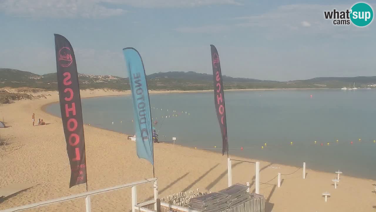 Isuledda webcam Porto Pollo Isola dei Gabbiani – Kitesurf side – Palau – Sardegna