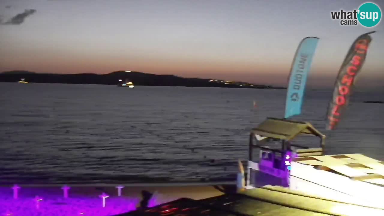 Live kamera Isola dei Gabbiani – Wind bar – Porto Pollo – Palau – Sardinien – Italien