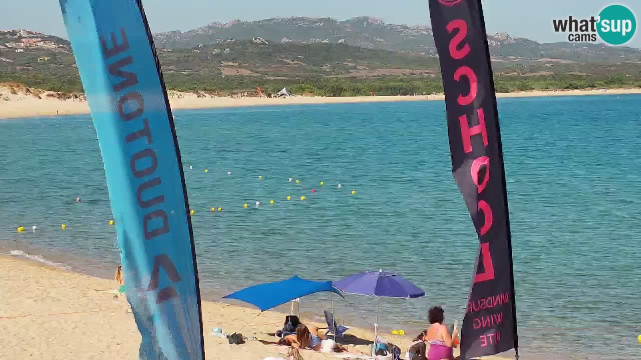 Camera en vivo Isola dei Gabbiani – Wind bar – Porto Pollo – Palau – Cerdeña – Italia