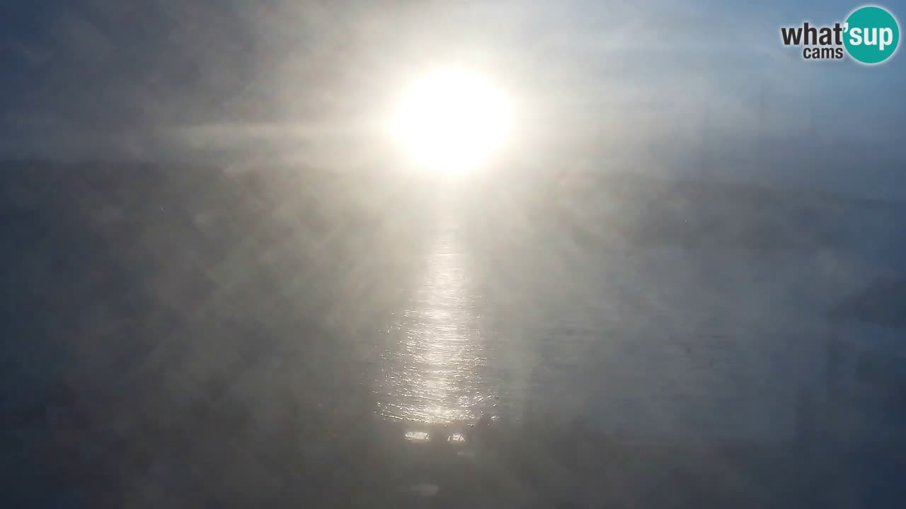 Camera en vivo Isola dei Gabbiani – Wind bar – Porto Pollo – Palau – Cerdeña – Italia