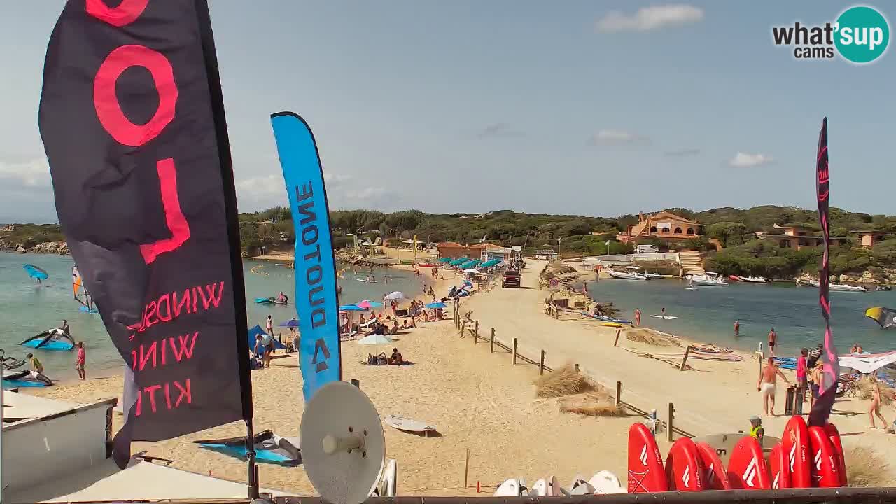 Isuledda webcam Porto Pollo Isola dei Gabbiani – Palau – Sardinia – Italy – Kitesurf Side