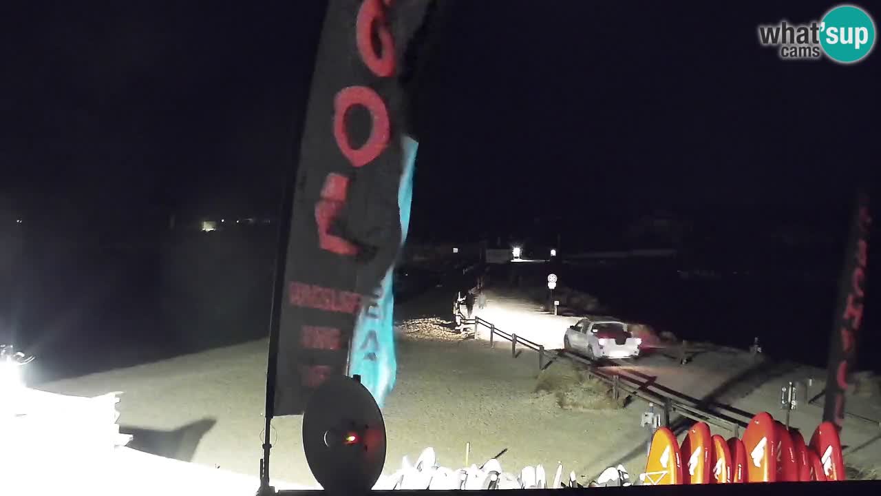 Isuledda web kamera Porto Pollo Isola dei Gabbiani – Kitesurf Side – Palau – Sardinija – Italija