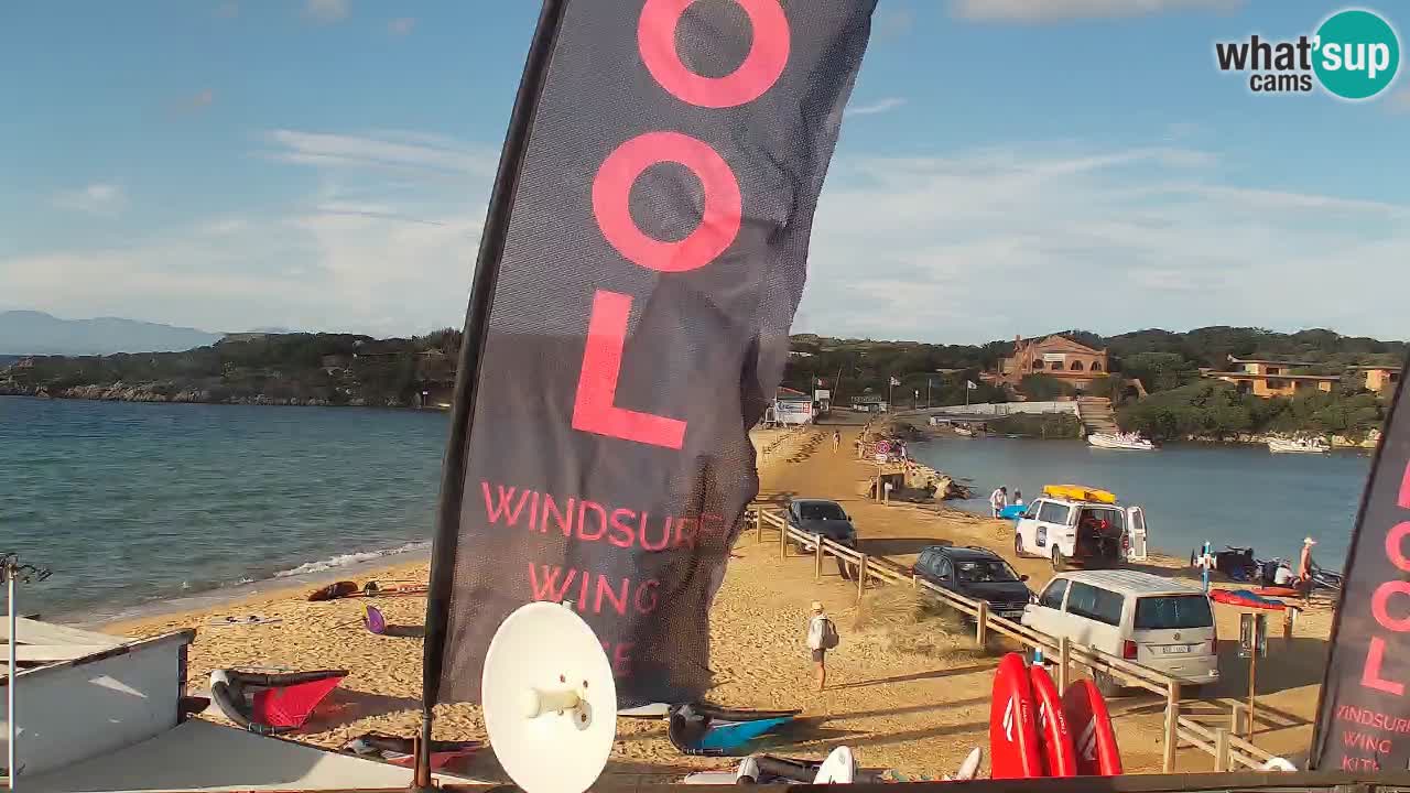 Isuledda webcam Porto Pollo Isola dei Gabbiani – Kitesurf side – Palau – Sardegna