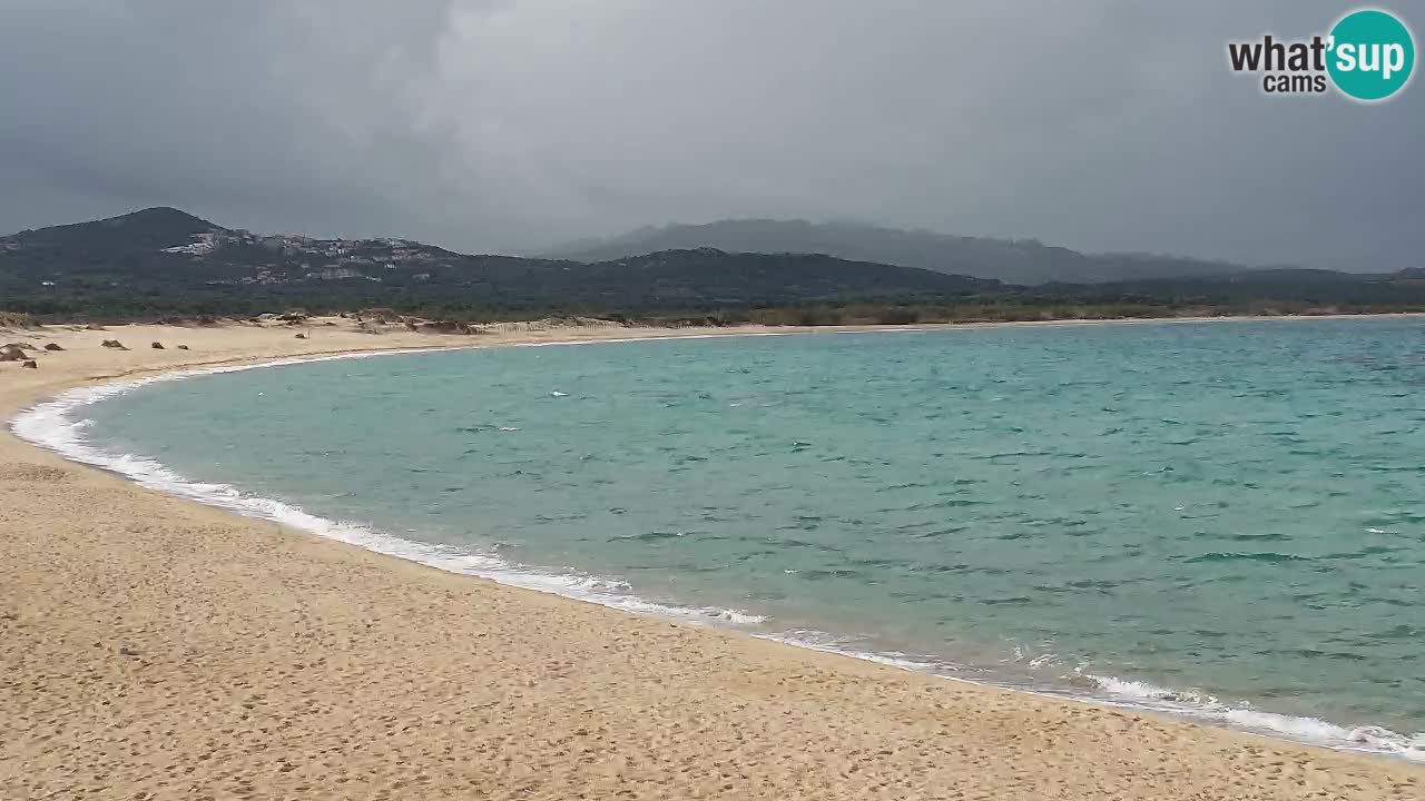 Isuledda web kamera Porto Pollo Isola dei Gabbiani – Kitesurf Side – Palau – Sardinija – Italija