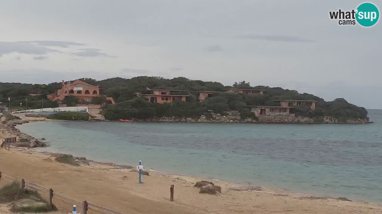 Isuledda web kamera Porto Pollo Isola dei Gabbiani – Kitesurf Side – Palau – Sardinija – Italija