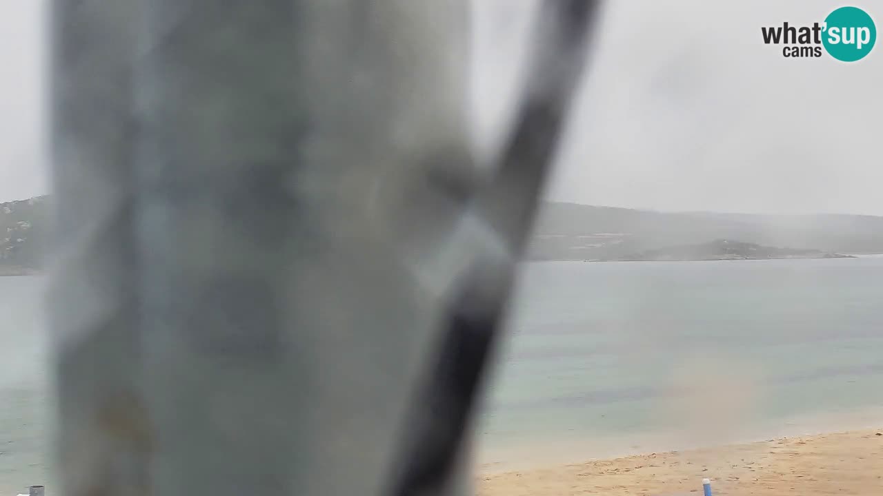 Isuledda web kamera Porto Pollo Isola dei Gabbiani – Kitesurf Side – Palau – Sardinija – Italija
