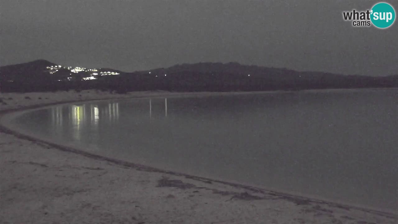 Isuledda web kamera Porto Pollo Isola dei Gabbiani – Kitesurf Side – Palau – Sardinija – Italija