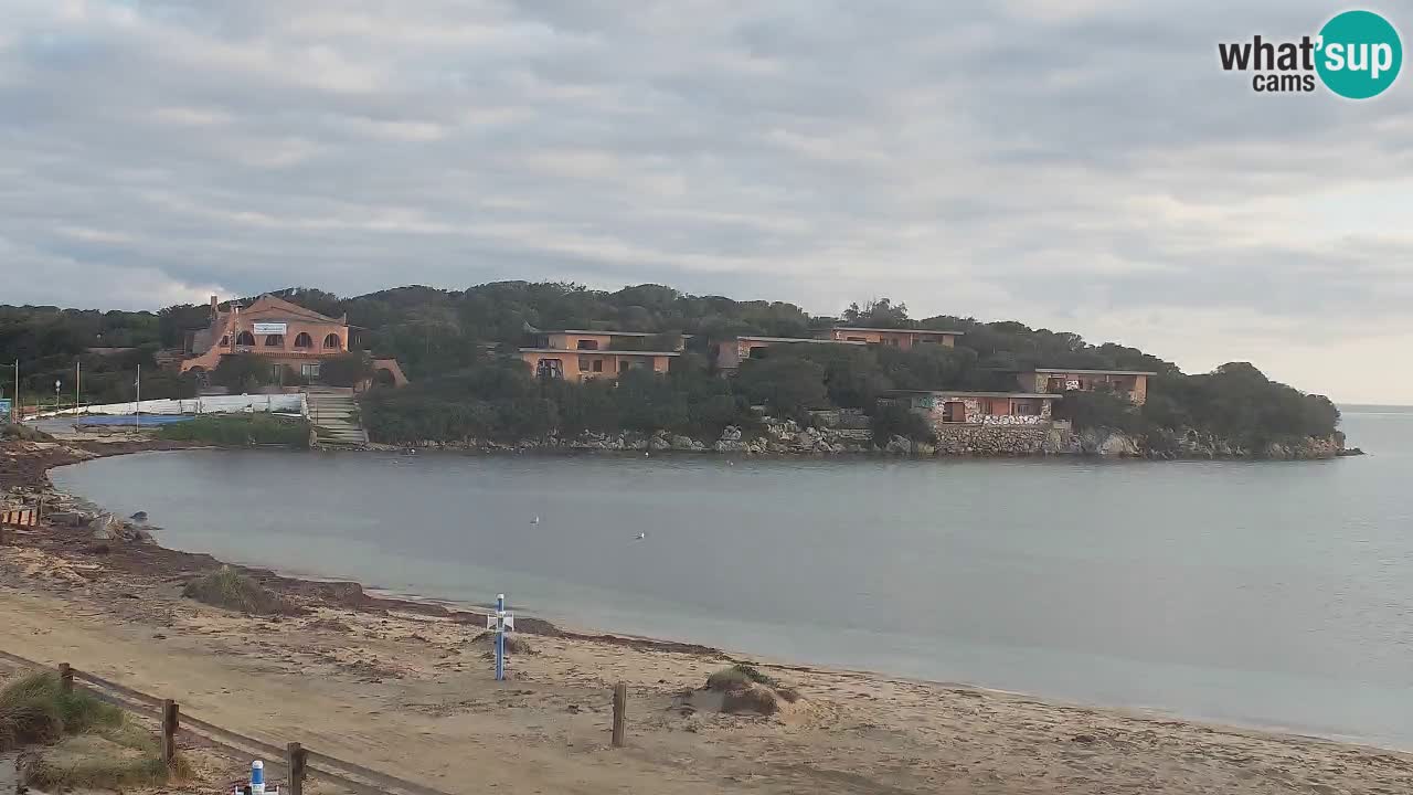 Isuledda web kamera Porto Pollo Isola dei Gabbiani – Kitesurf Side – Palau – Sardinija – Italija