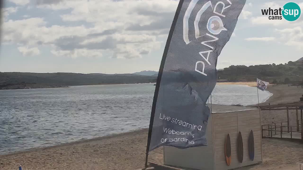 Isuledda webcam Porto Pollo Isola dei Gabbiani – Kitesurf Side – Palau – Sardaigne – Italie