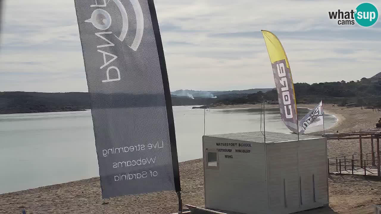Isuledda webcam Porto Pollo Isola dei Gabbiani – Kitesurf side – Palau – Sardegna