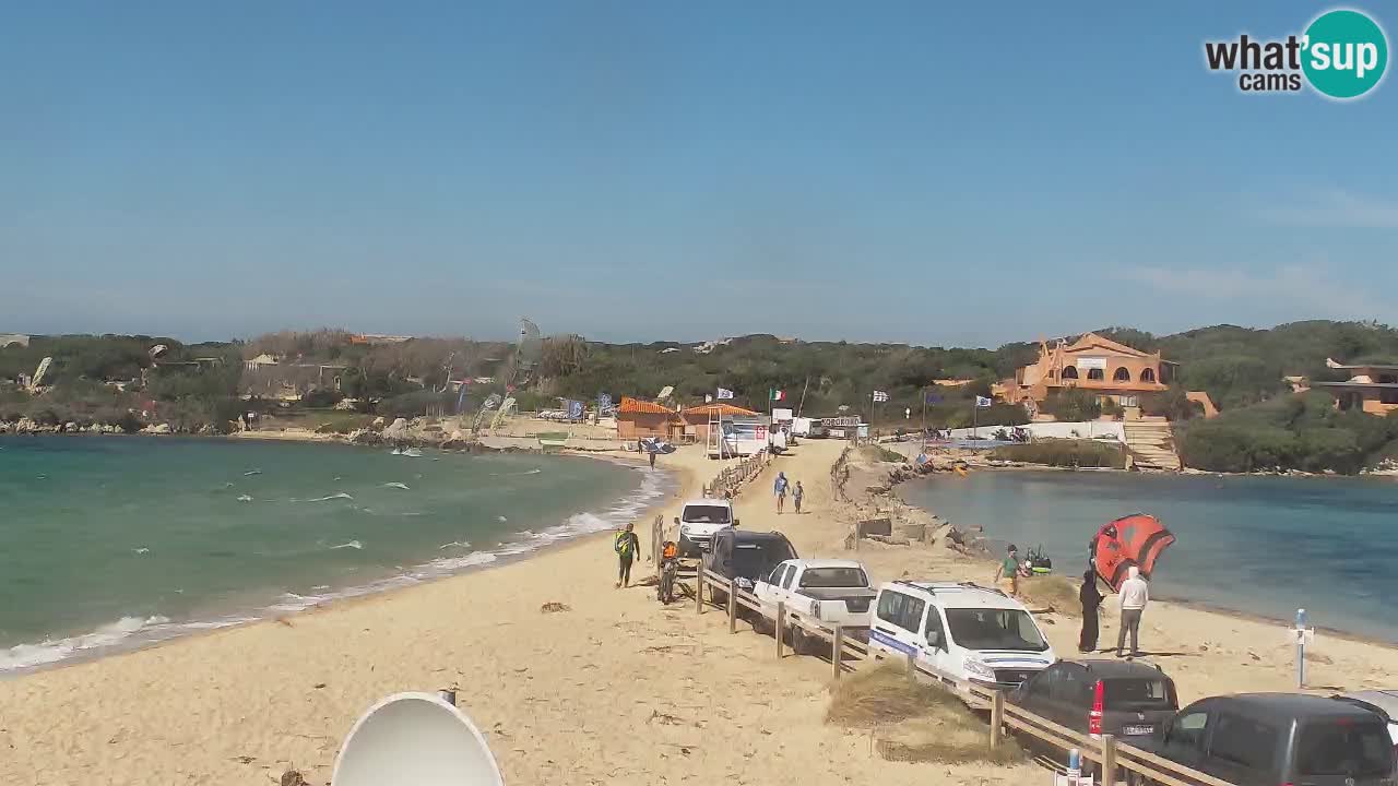 Isuledda webcam Porto Pollo Isola dei Gabbiani – Palau – Sardinia – Italy – Kitesurf Side