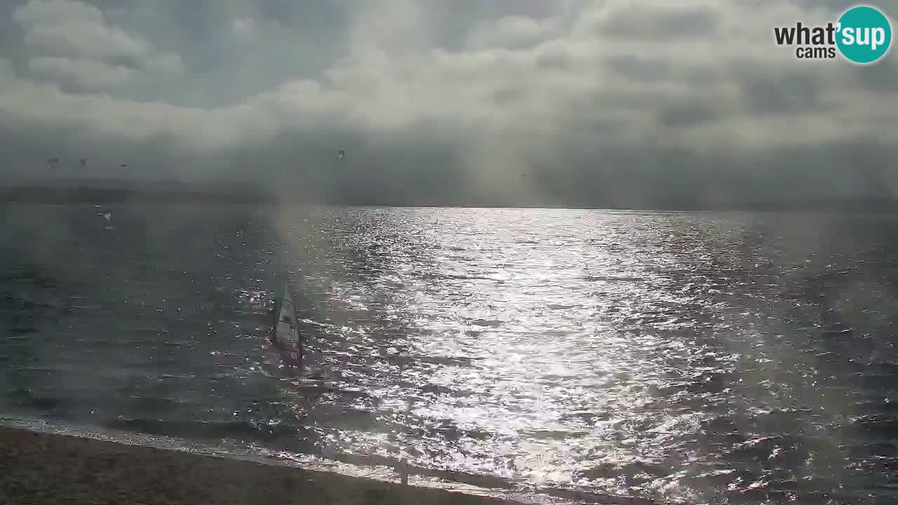Isuledda web kamera Porto Pollo Isola dei Gabbiani – Kitesurf Side – Palau – Sardinija – Italija