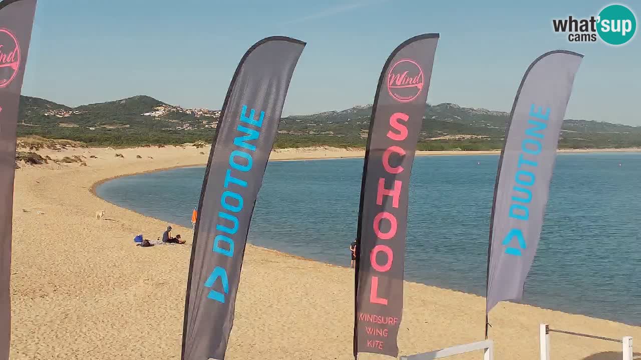 Isuledda v živo Porto Pollo – Isola dei Gabbiani – Kitesurf side – Palau – Sardinija – Italija
