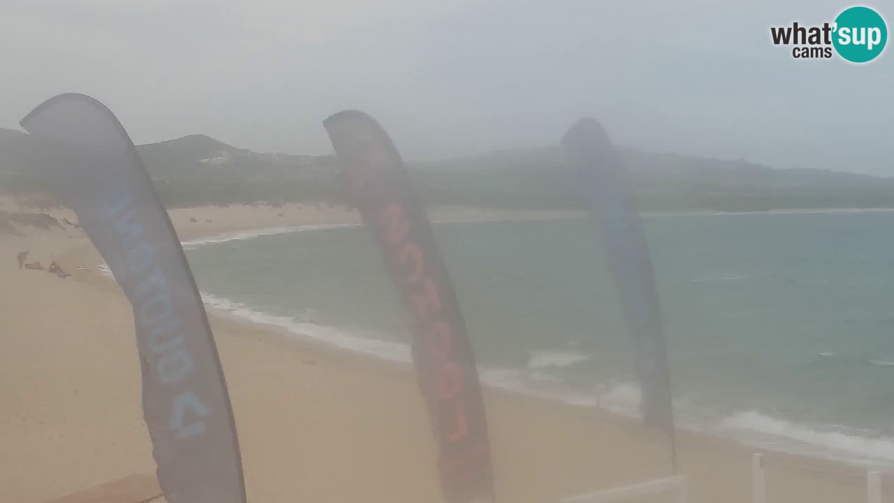Isuledda web kamera Porto Pollo Isola dei Gabbiani – Kitesurf Side – Palau – Sardinija – Italija