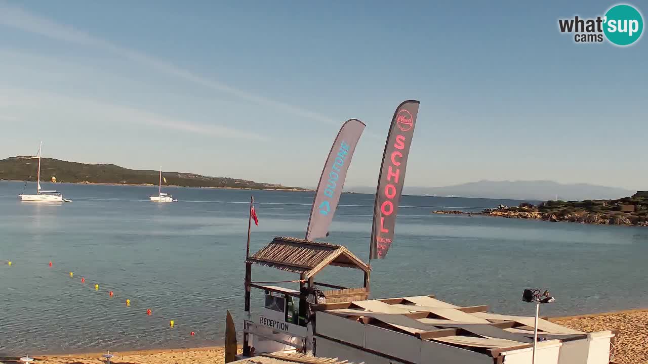 Isuledda en vivo Porto Pollo Isola dei Gabbiani – Kitesurf Side – Palau – Cerdeña – Italia