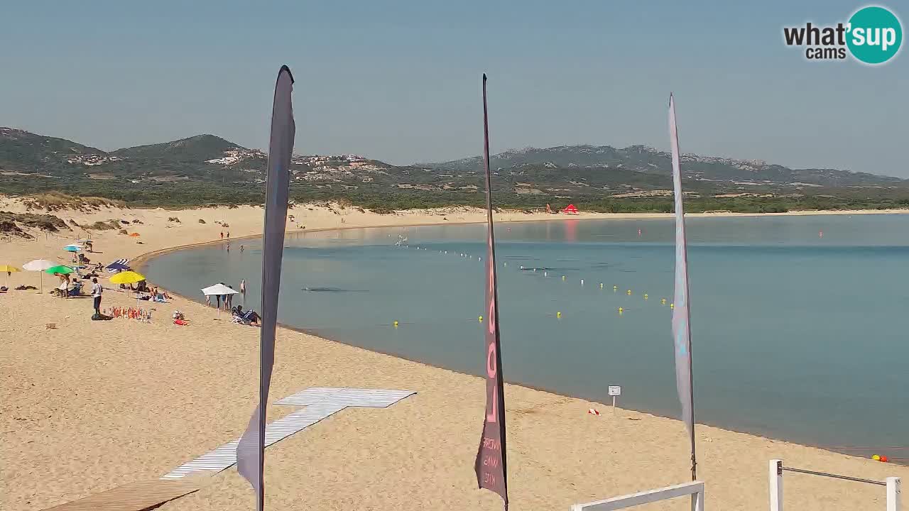 Isuledda webcam Porto Pollo Isola dei Gabbiani – Kitesurf Side – Palau – Sardaigne – Italie