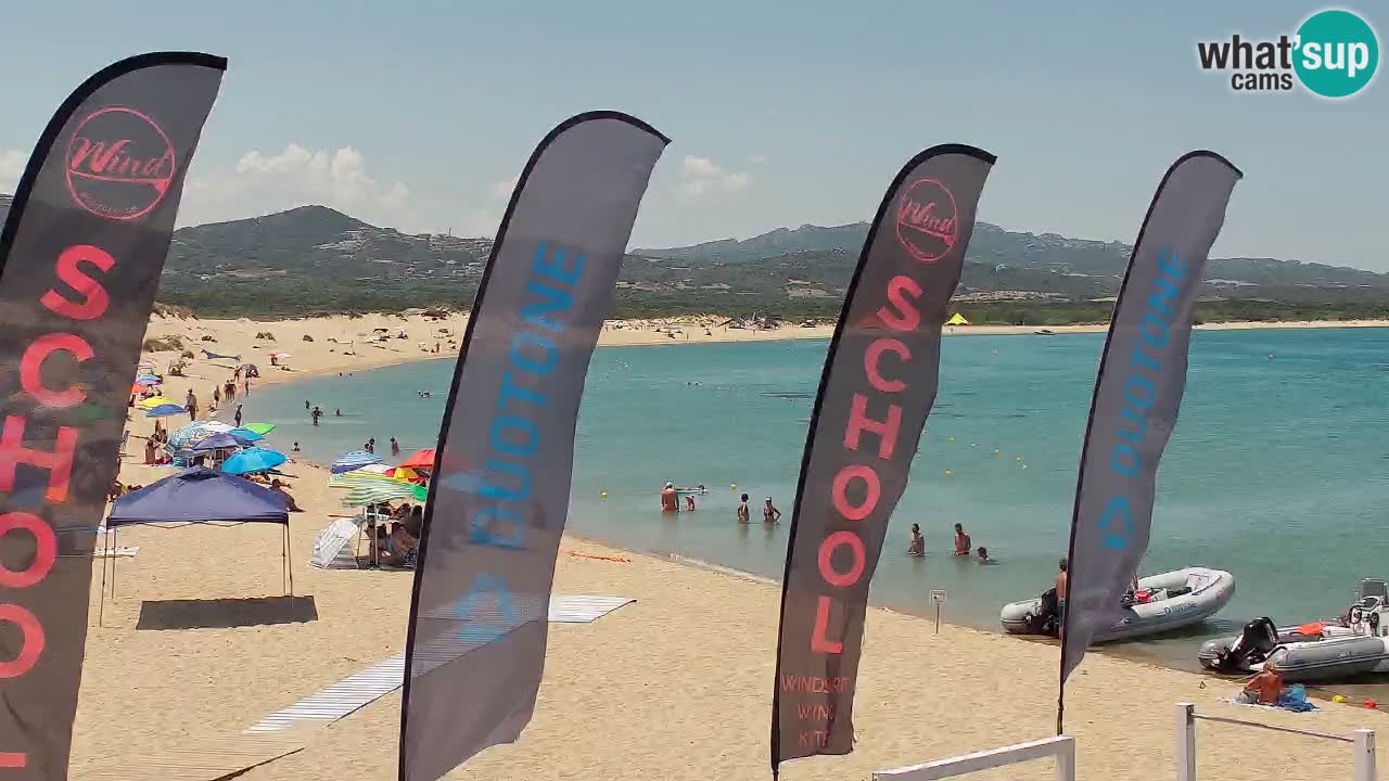 Isuledda webcam Porto Pollo Isola dei Gabbiani – Kitesurf side – Palau – Sardegna