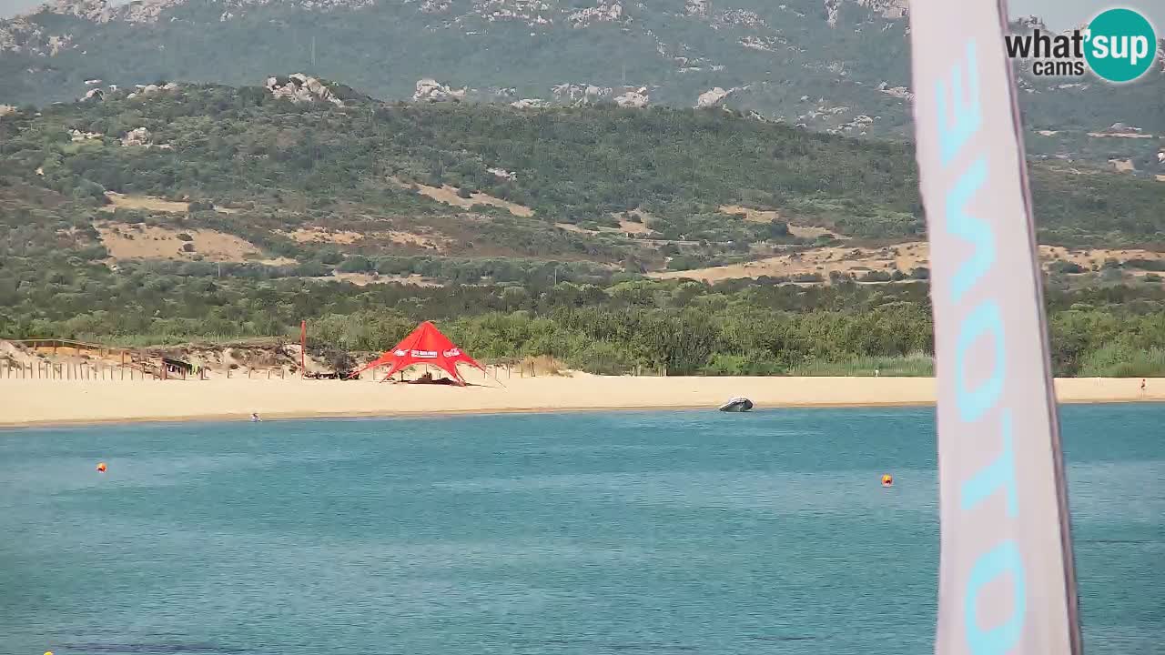 Isuledda webcam Porto Pollo Isola dei Gabbiani – Palau – Sardinia – Italy – Kitesurf Side