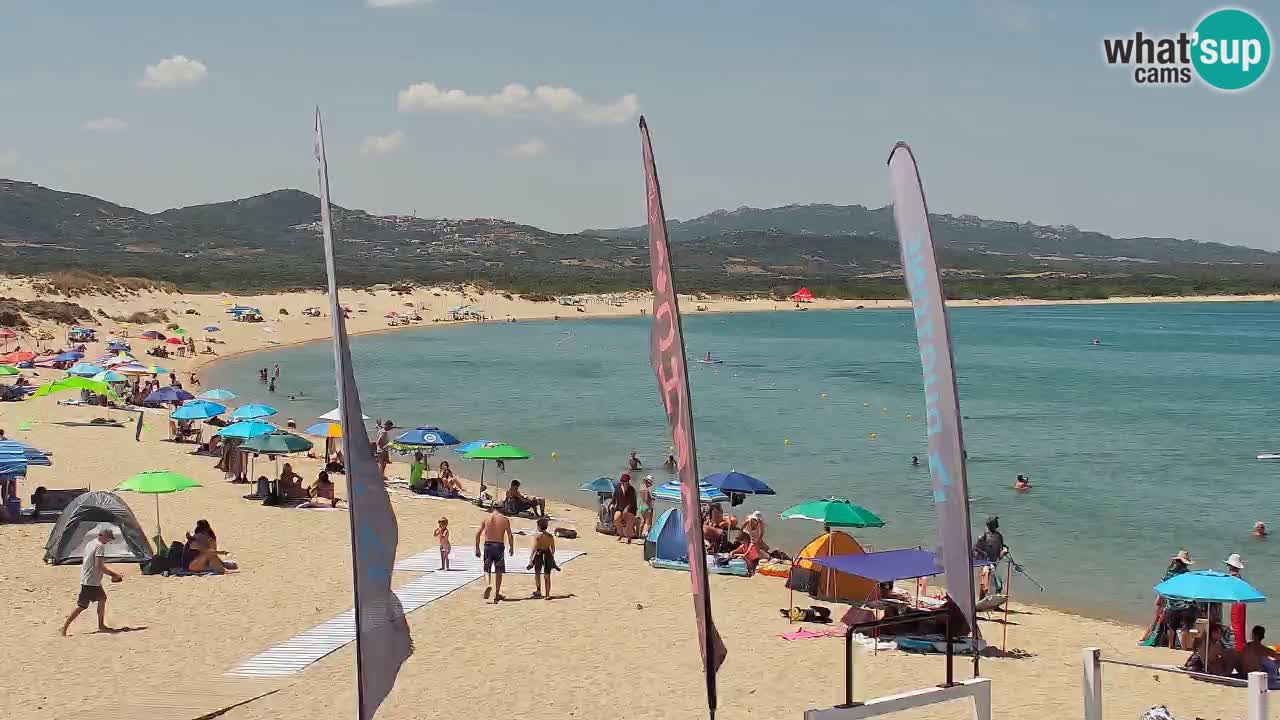 Isuledda webcam Porto Pollo Isola dei Gabbiani – Kitesurf Side – Palau – Sardinien – Italien