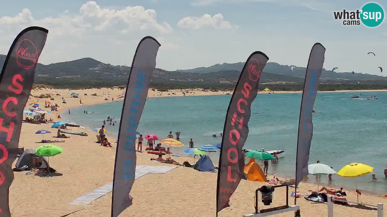 Isuledda webcam Porto Pollo Isola dei Gabbiani – Kitesurf side – Palau – Sardegna