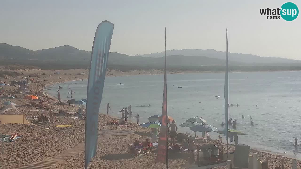 Isuledda webcam Porto Pollo Isola dei Gabbiani – Kitesurf Side – Palau – Sardaigne – Italie