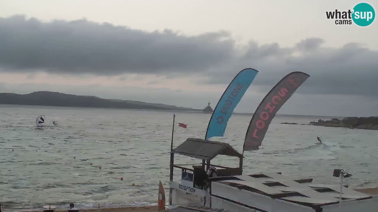 Isuledda webcam Porto Pollo Isola dei Gabbiani – Kitesurf Side – Palau – Sardinien – Italien