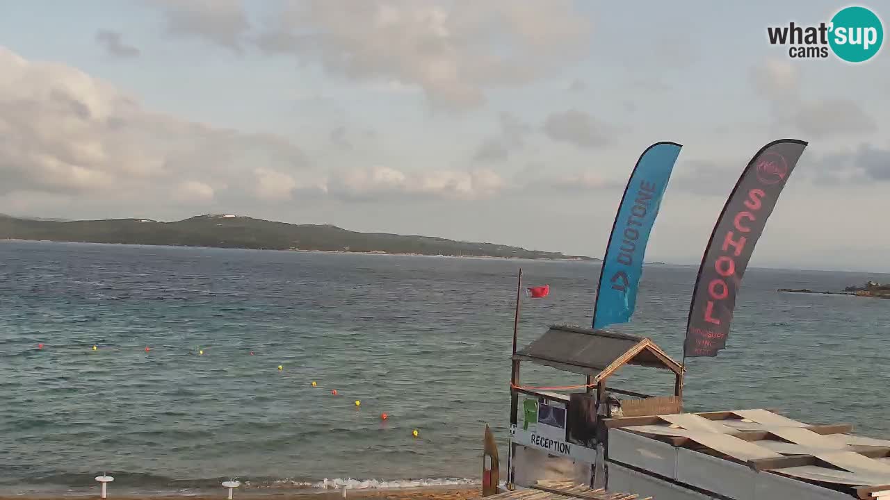 Isuledda webcam Porto Pollo Isola dei Gabbiani – Palau – Sardinia – Italy – Kitesurf Side