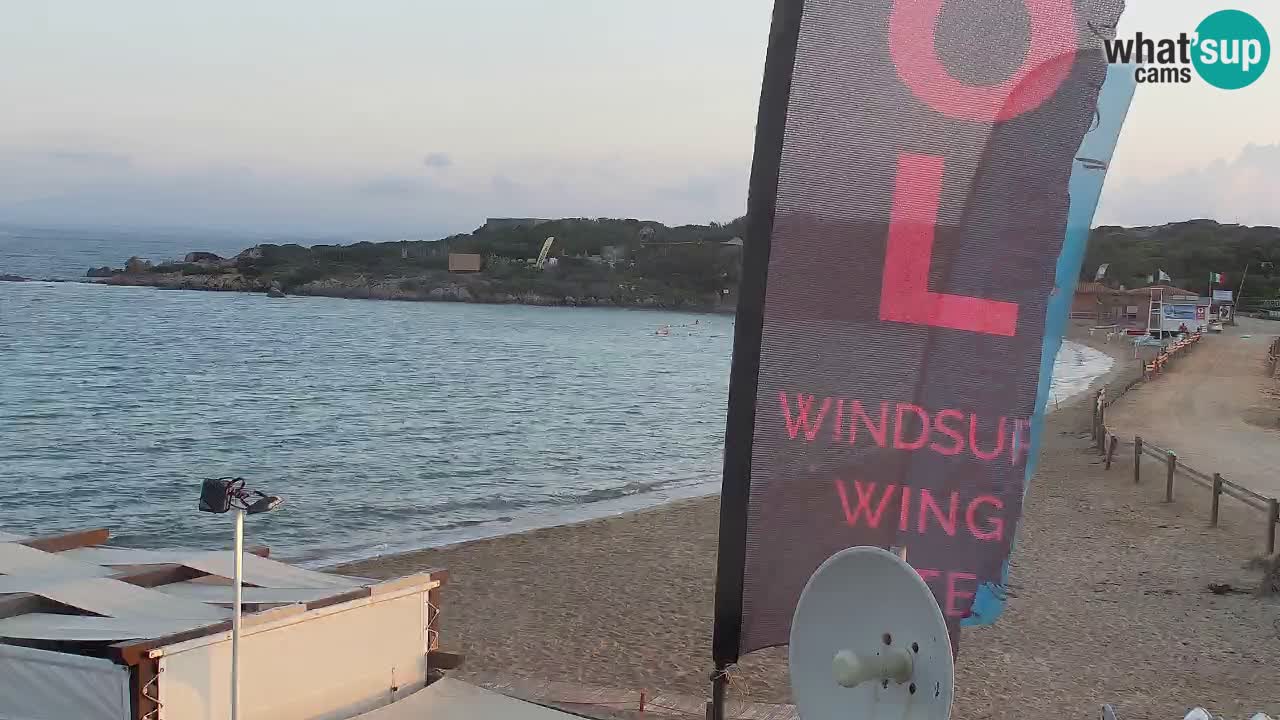 Isuledda webcam Porto Pollo Isola dei Gabbiani – Kitesurf Side – Palau – Sardinien – Italien