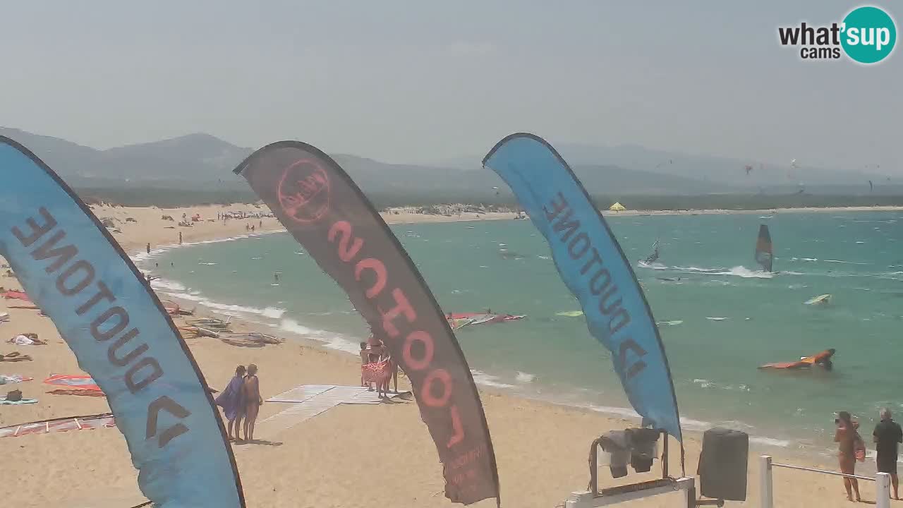 Isuledda v živo Porto Pollo – Isola dei Gabbiani – Kitesurf side – Palau – Sardinija – Italija
