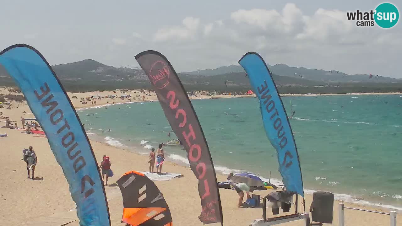 Isuledda v živo Porto Pollo – Isola dei Gabbiani – Kitesurf side – Palau – Sardinija – Italija