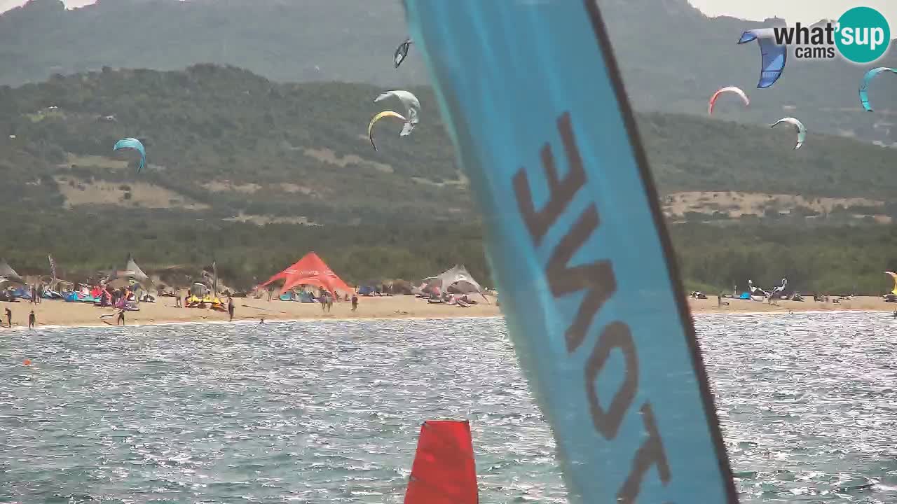 Isuledda webcam Porto Pollo Isola dei Gabbiani – Palau – Sardinia – Italy – Kitesurf Side