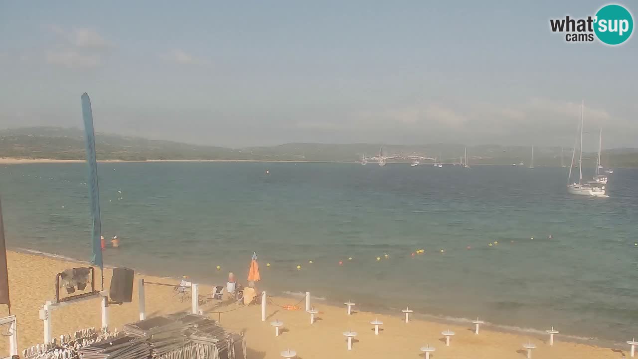 Isuledda webcam Porto Pollo Isola dei Gabbiani – Kitesurf Side – Palau – Sardaigne – Italie