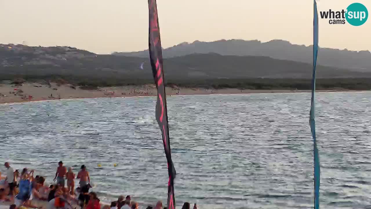Isuledda webcam Porto Pollo Isola dei Gabbiani – Kitesurf Side – Palau – Sardaigne – Italie