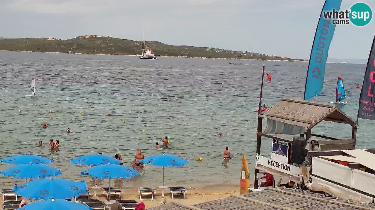 Isuledda webcam Porto Pollo Isola dei Gabbiani – Palau – Sardinia – Italy – Kitesurf Side