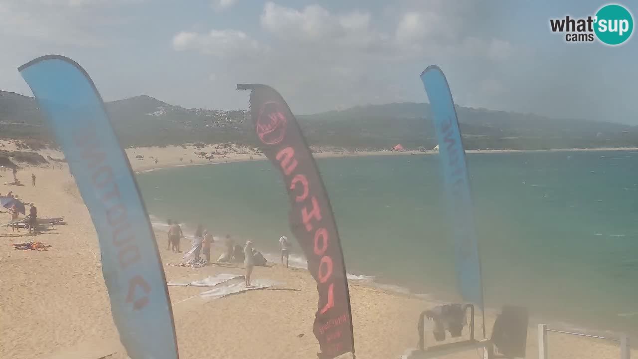 Isuledda webcam Porto Pollo Isola dei Gabbiani – Kitesurf Side – Palau – Sardaigne – Italie