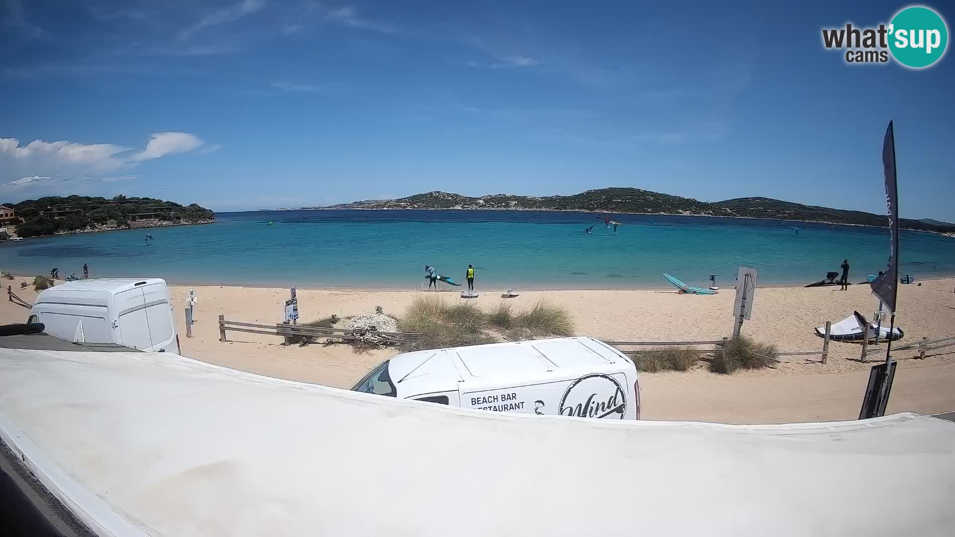 Porto Pollo Windsurf y Kitesurf Webcam en vivo – Cerdeña – Italia