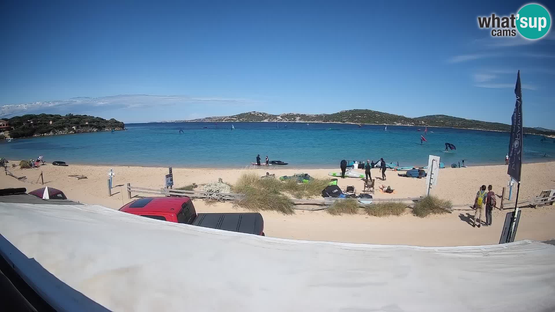 Porto Pollo Windsurfing i Kite surfanje web kamera uživo – Sardinija – Italija