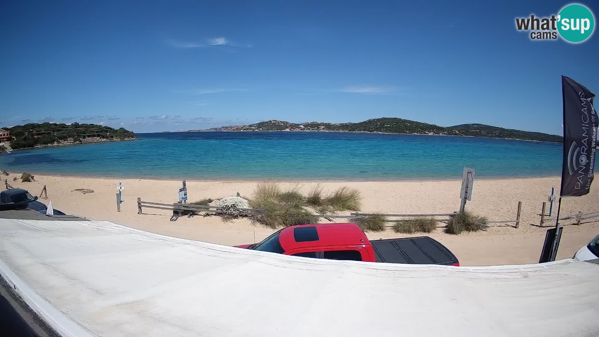 Porto Pollo Windsurfen und Kitesurfen Live-Webcam – Sardinien – Italien