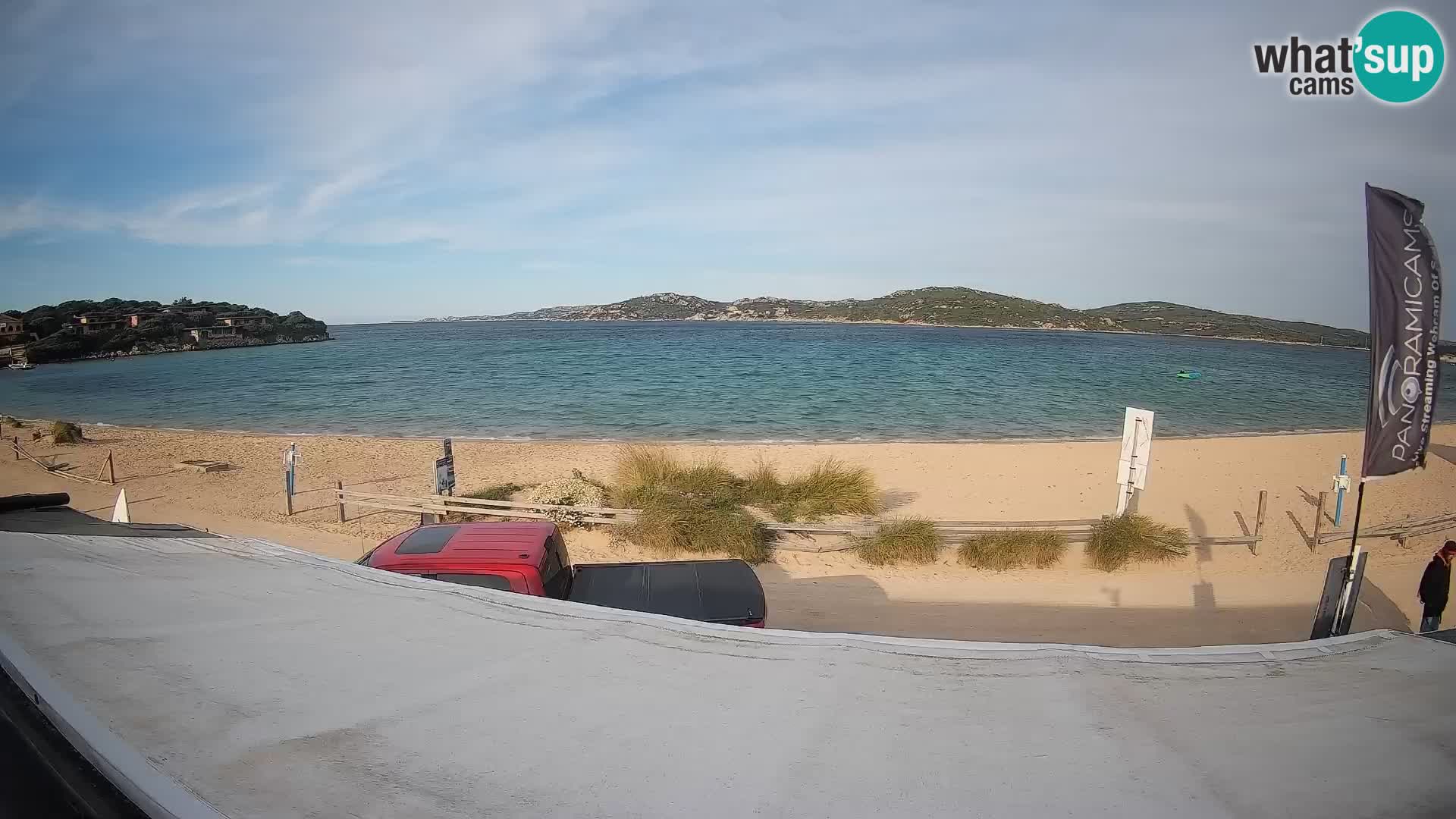 Porto Pollo Windsurfing and Kite surfing live webcam – Sardinia – Italy
