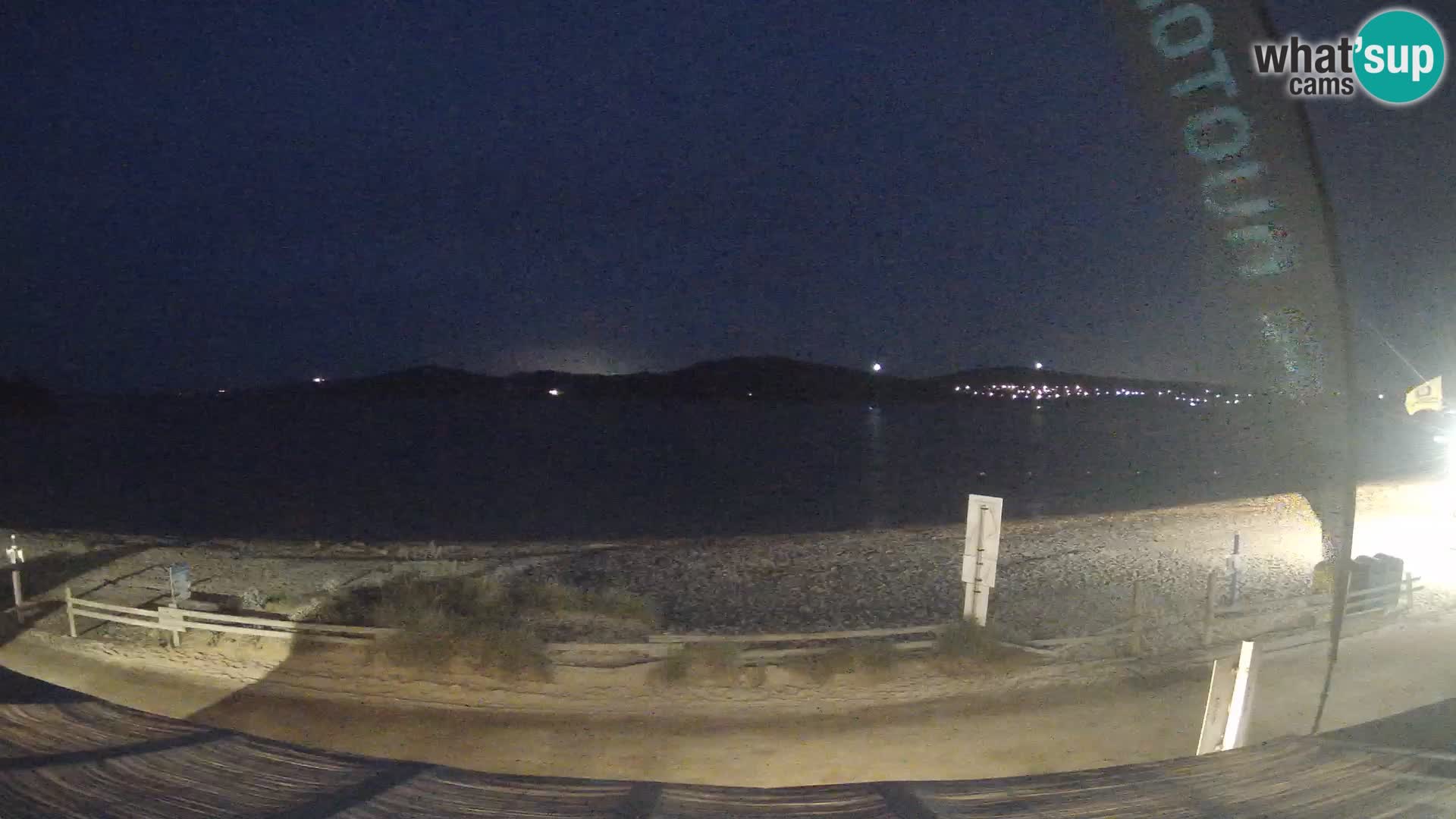 Spletna kamera v živo za jadranje na deski in kajtanje Porto Pollo – Sardinija – Italija